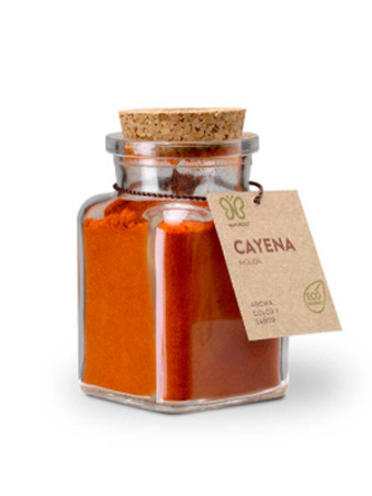 Cayena molida/chili  ECO  gourmet b.c. 75 gr.