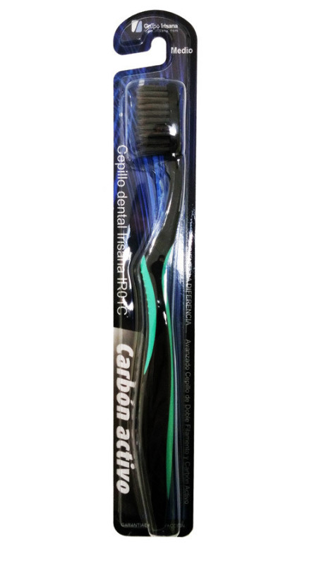 Cepillo dental irisana carbon activo