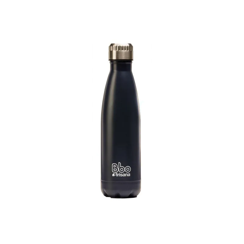 Botella bbo termo acero inoxidable 750ml azul y  funda irisana