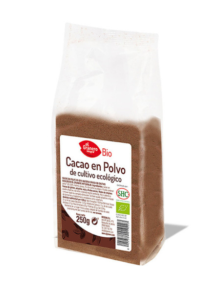 Cacao en polvo 20-22% materia grasa BIO 250 g