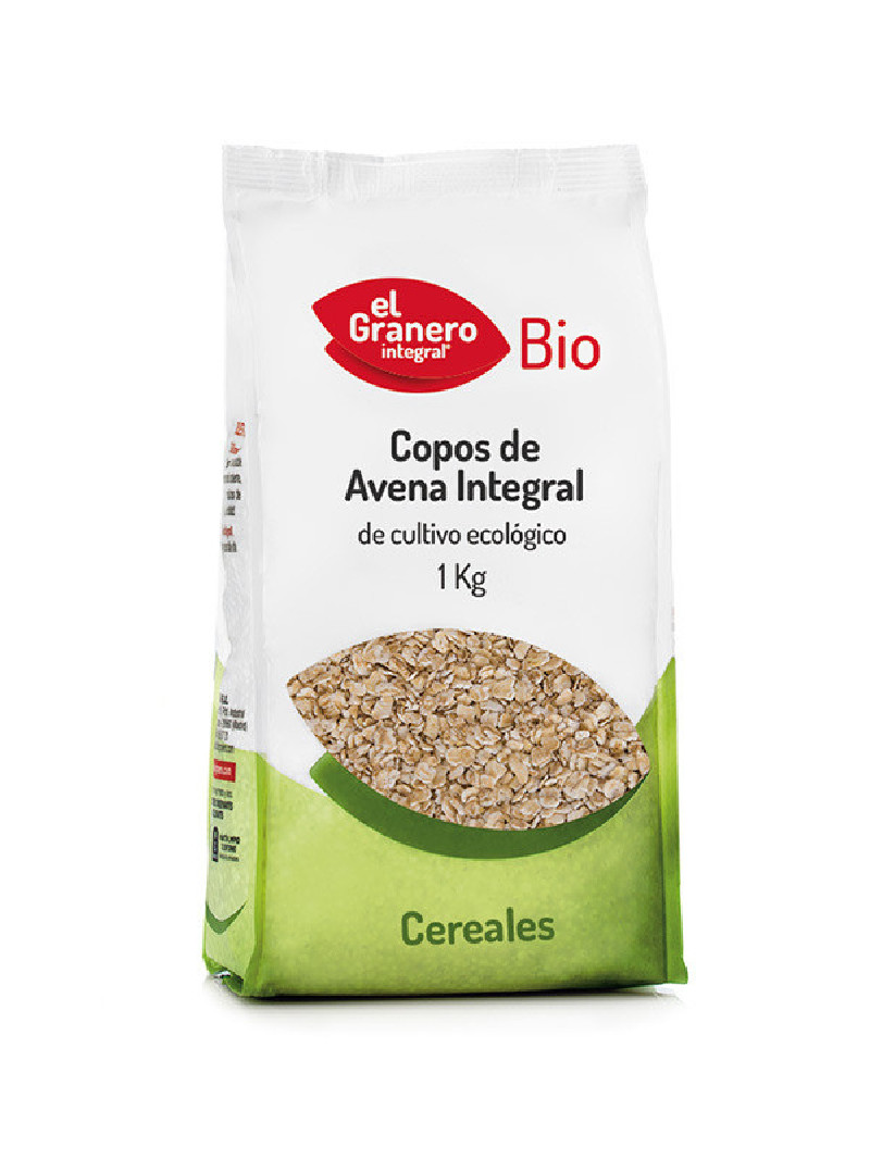 Copos de avena integral 1 kg