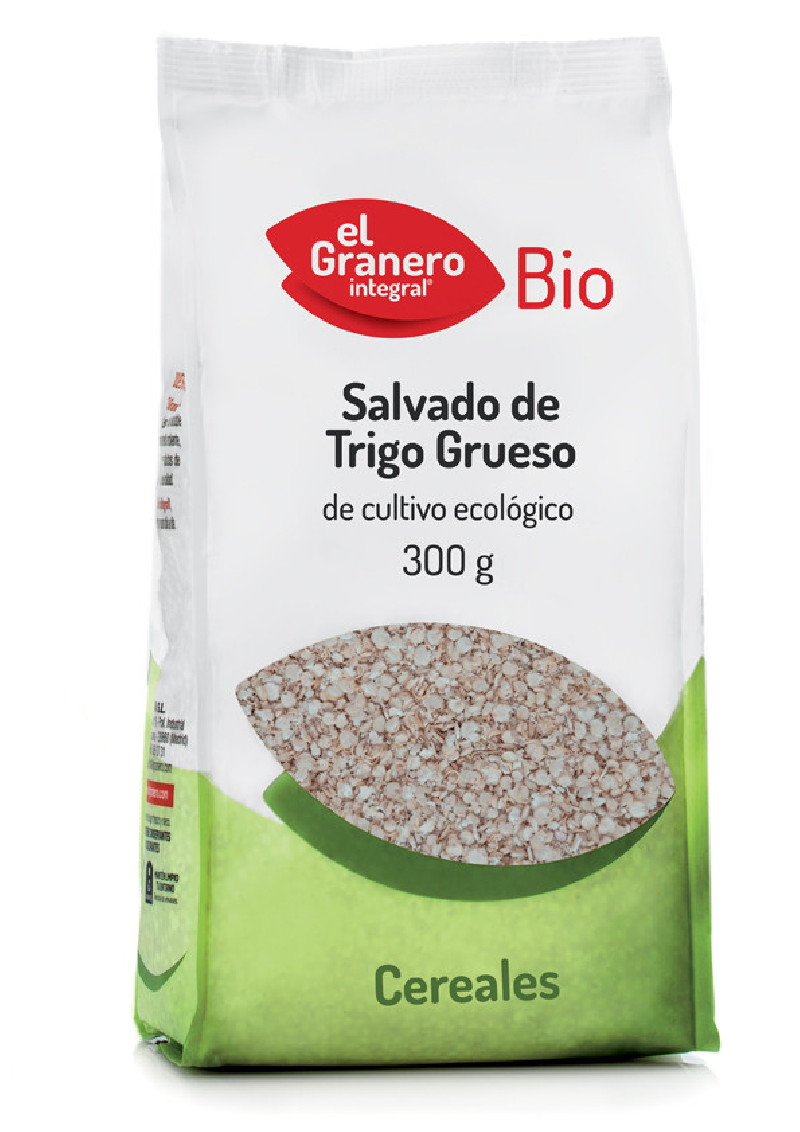 Salvado de trigo grueso BIO 300 g