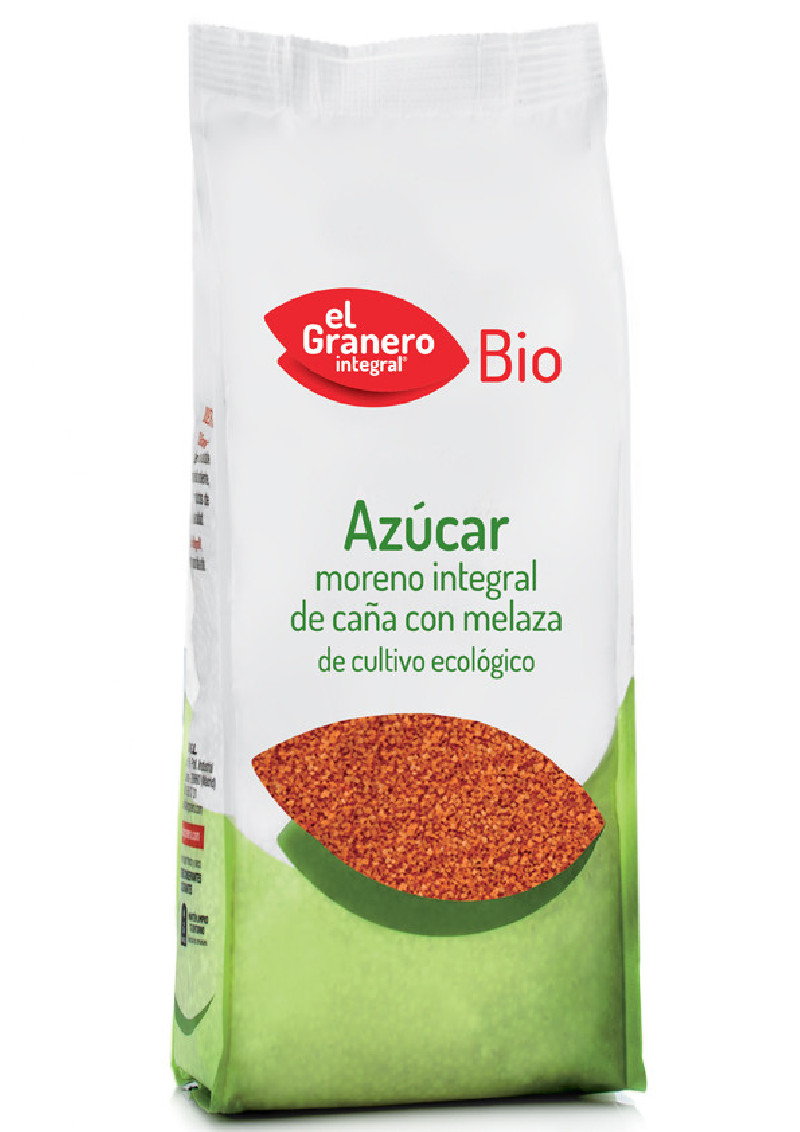 Azucar moreno integral de caña con melaza BIO 1 kg