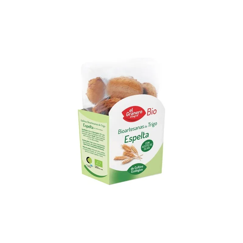 Galletas artesanas de trigo espelta BIO 220 g