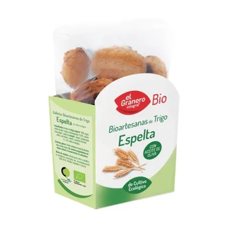 Galletas artesanas de trigo espelta BIO 220 g