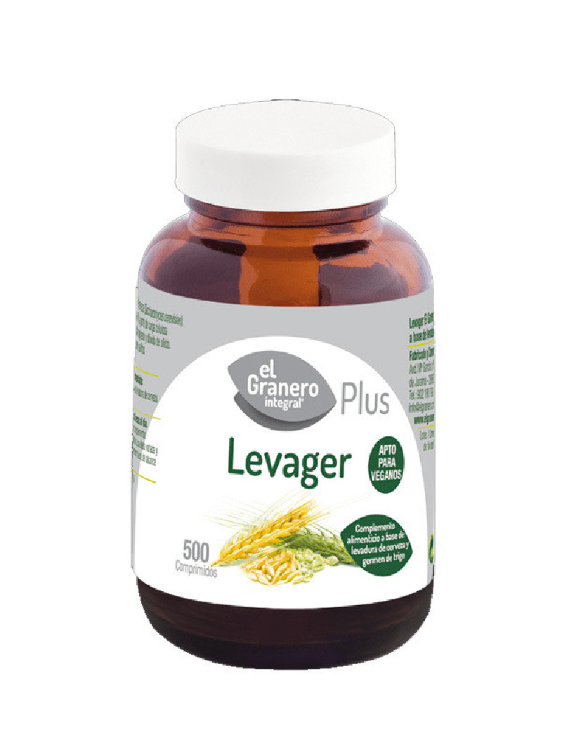 Levager (levadura y germen) 500 comp. 400 mg