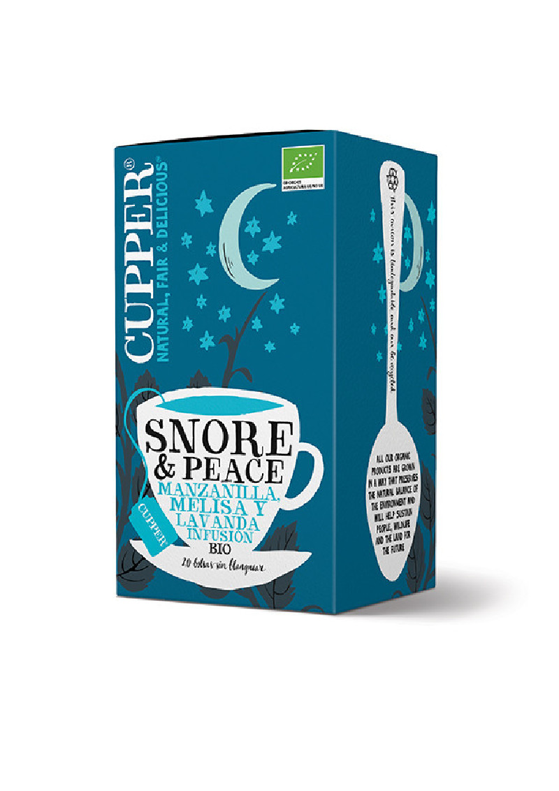 Infusion snore  y  peace BIO 20 bolsas