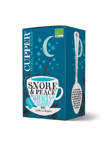 Infusion snore  y  peace BIO 20 bolsas