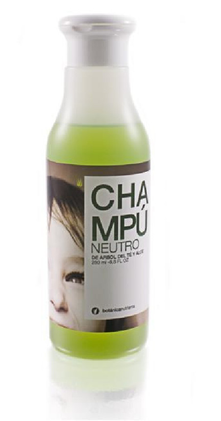 Champu neutro del arbol del te y aloe 250ml