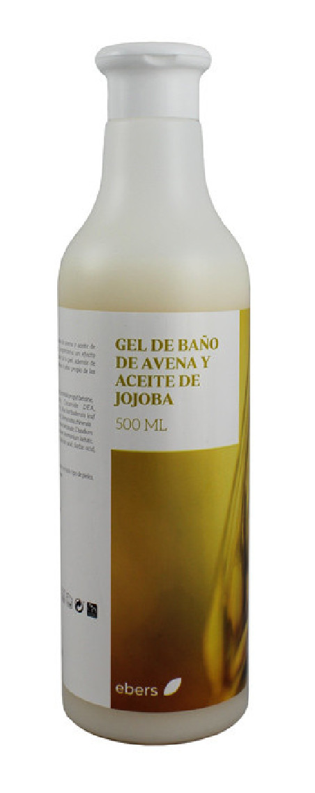 Gel baño avena y jojoba 500ml