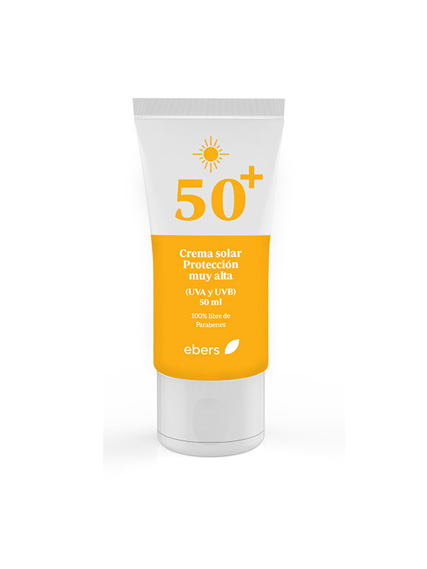 Crema solar facial 50 plus 50ml