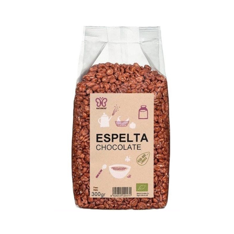 Espelta con chocolate BIO 300  gr.