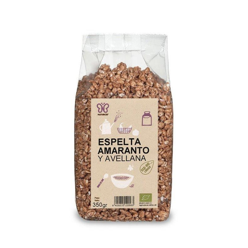 Espelta amaranto avellana ECO 325  gr.