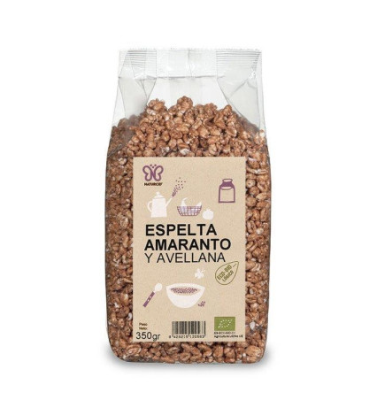 Espelta amaranto avellana ECO 325  gr.