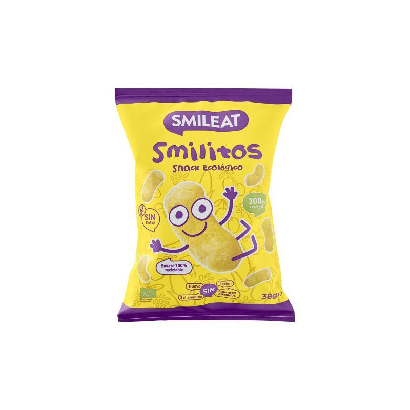 Smilitos snacks de maiz ecologicos 38 gr