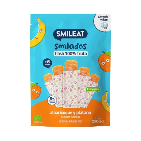 Smilado albaricoque y plátano ECO 250g