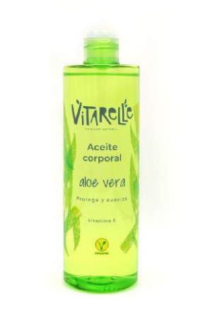 Aceite corporal aloe vera 400 ml