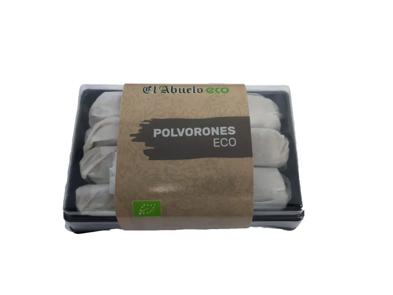 Polvorones almendra artesanos ecologico 200g