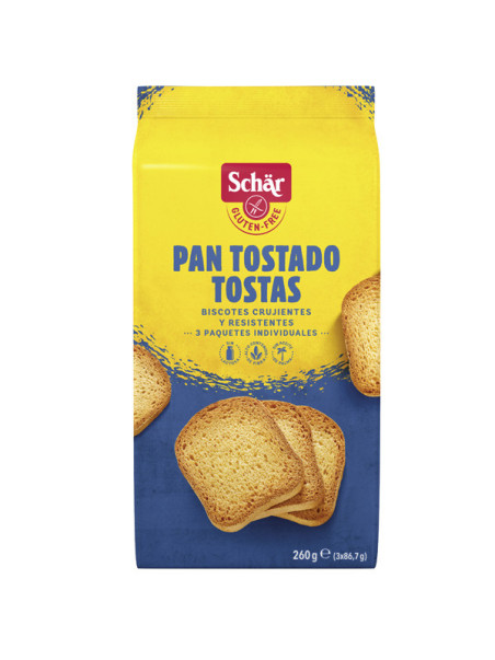 Pan tostado - tostas 260g Schär