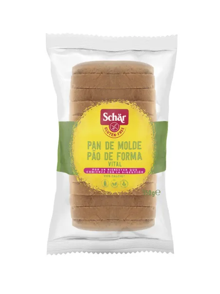 Pan de molde vital 350g Schär