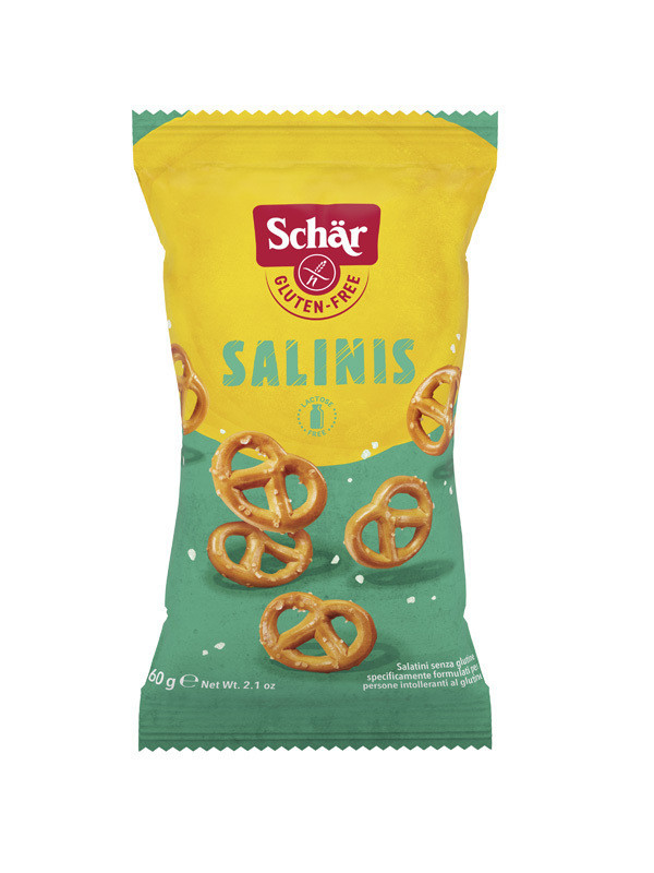 Pretzels con sal salinis 60g Schär