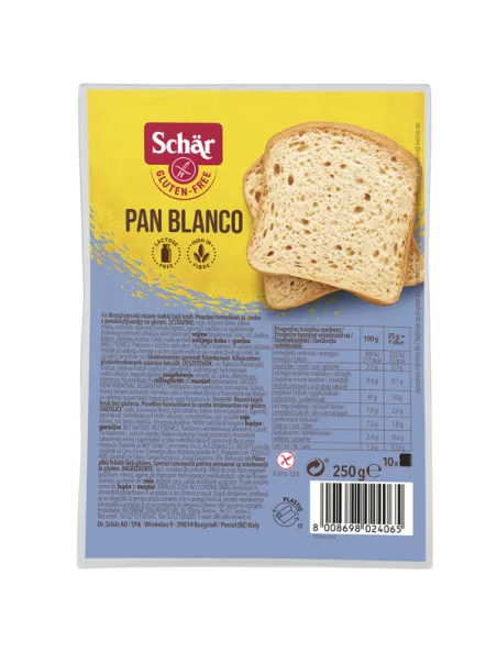 Pan blanco 250g Schär