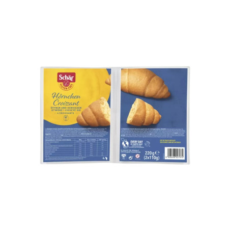 Croissant 220g Schär