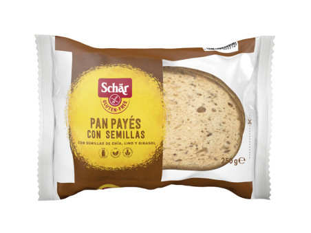 Pan payes con semillas 250g Schär