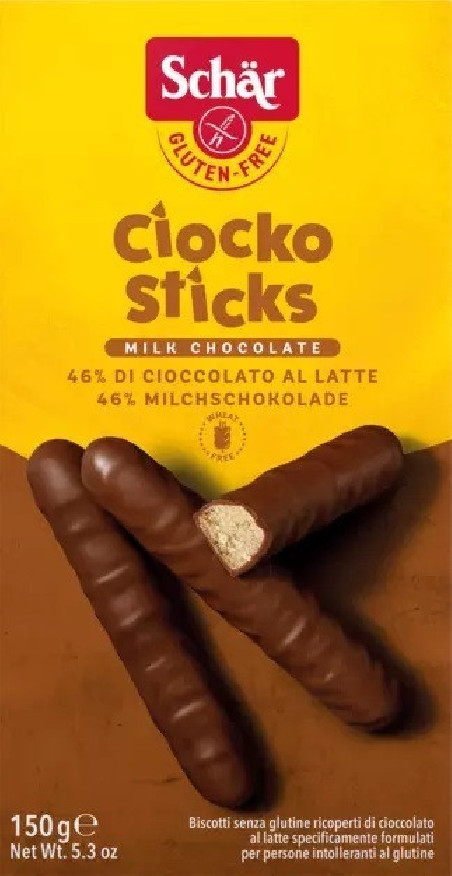 Choco sticks 150g Schär