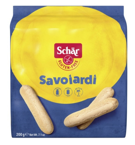 Bizcocho soletilla  savoiardi 200g Schär