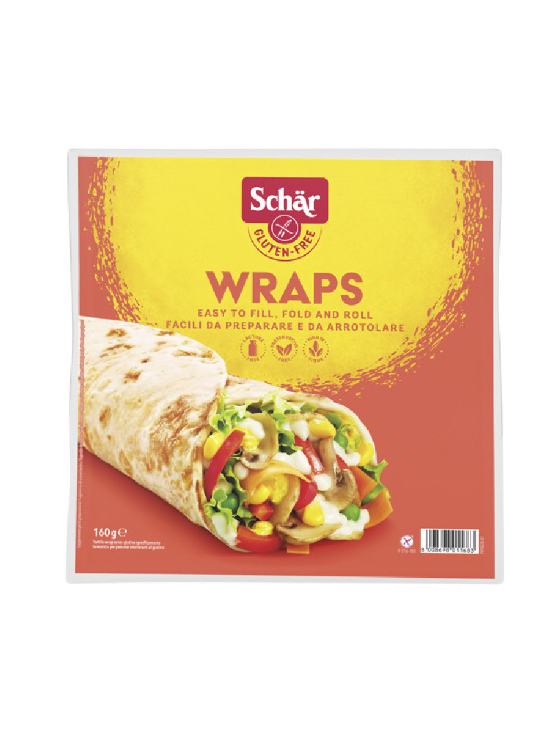 Tortitas sin gluten wraps 160g Schär