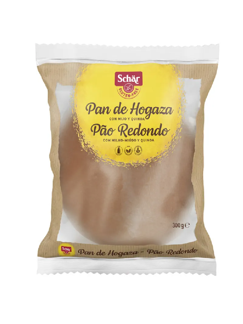 Pan de hogaza redondo 300g Schär