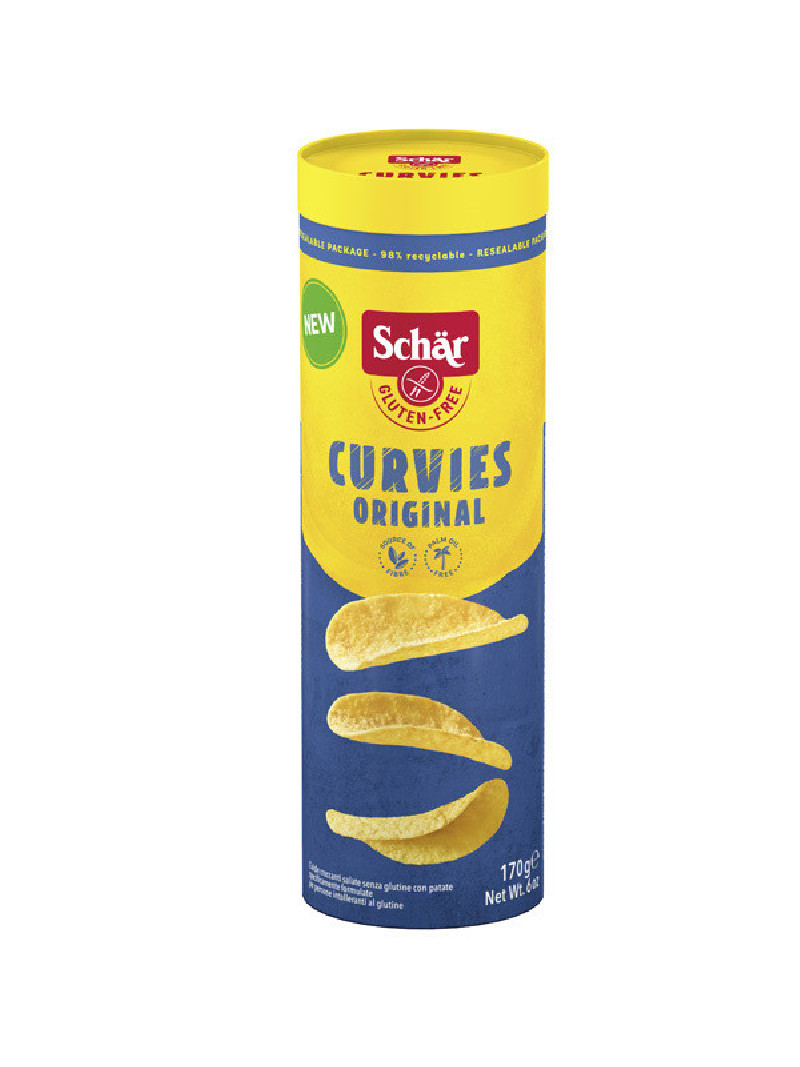 Patatas curvies original 170g Schär