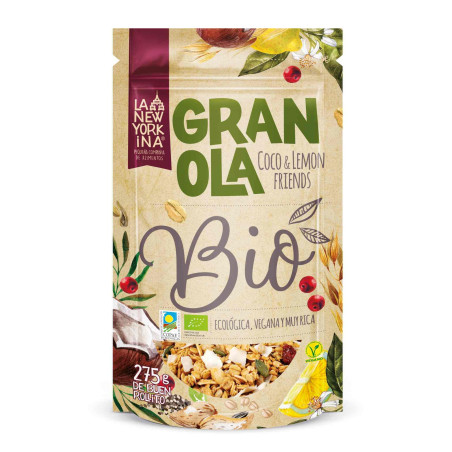 Granola BIO coco  y  limon 275 gr