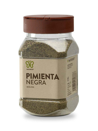 Pimienta negra molida pet 200  gr.