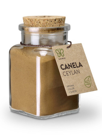 Canela ceylan molida  ECO   gourmet b.c v  50 gr.