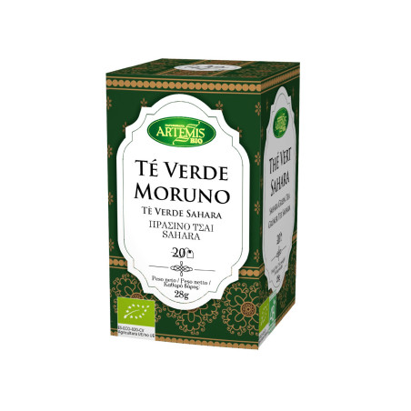 Té verde moruno infusión ECO 28g