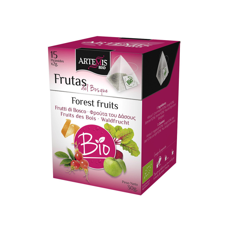 Pirámide infusión frutas del bosque ECO 30g