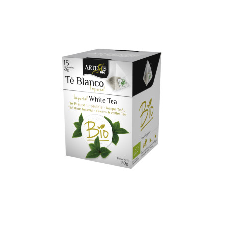 Pirámide infusión té blanco imperial ECO 30g