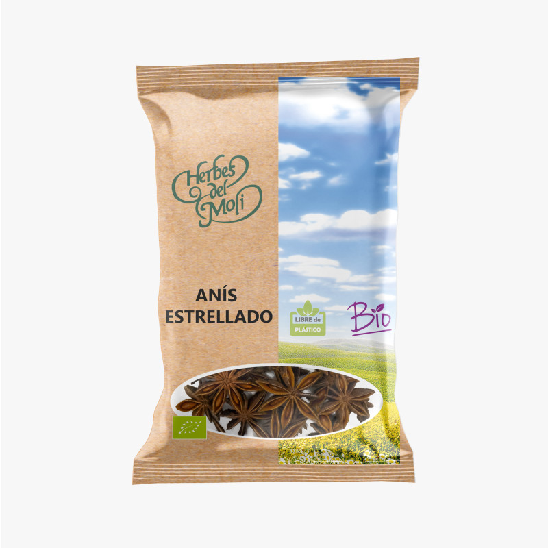 Bolsas de anís estrellado semillas ECO 60g