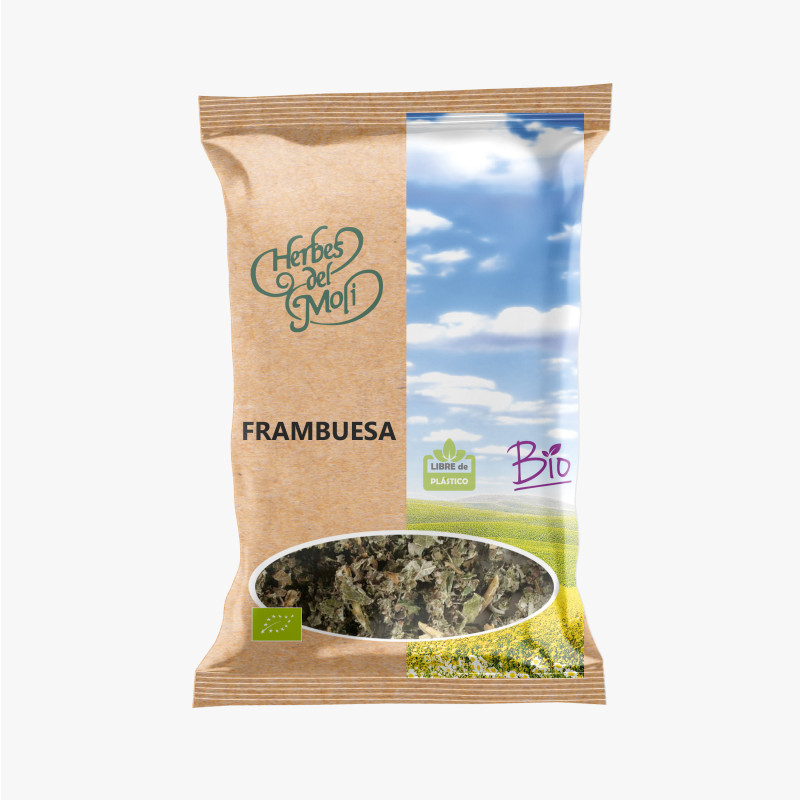 Bolsas de frambuesa hojas ECO 15g