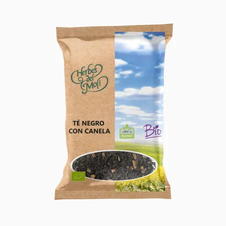 Bolsas de té negro con canela ECO 70g