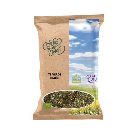 Bolsas de té verde con limón ECO 70g