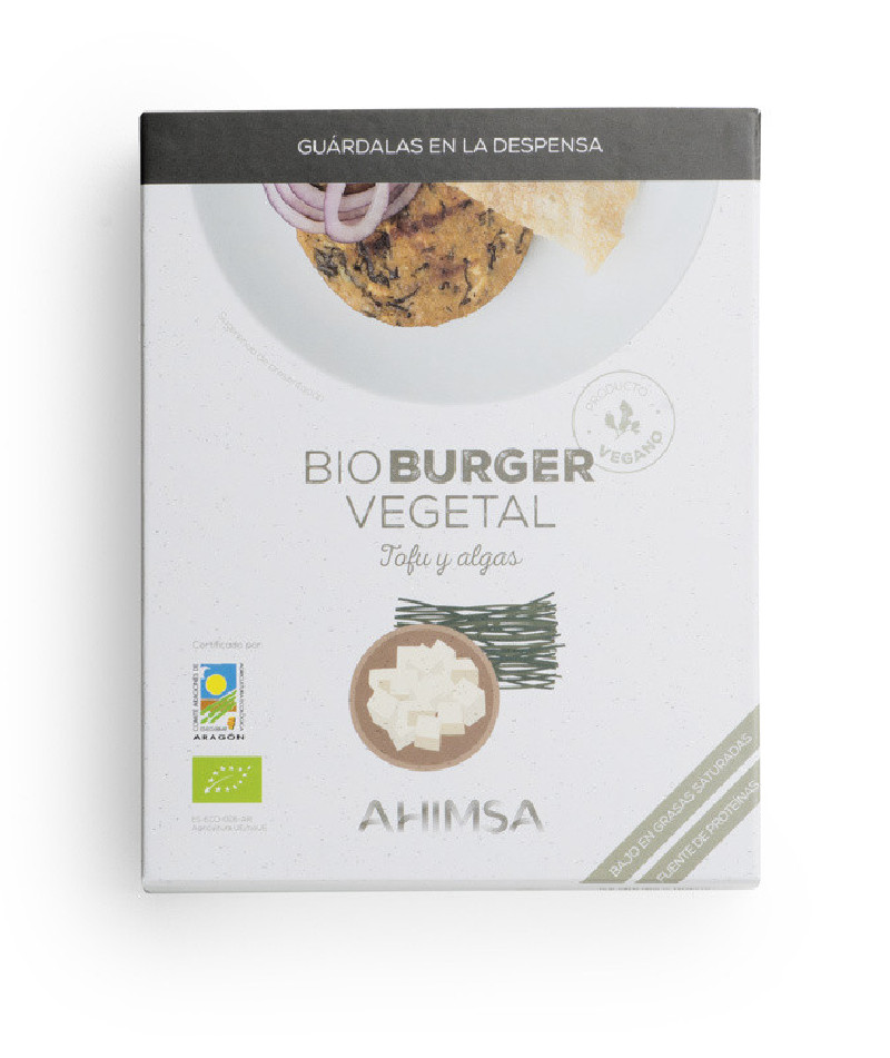 Hamburguesa  vegetal tofu wakame BIO ld 160g