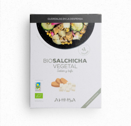 Salchichas vegetal seitan tofu BIO ld 200gr