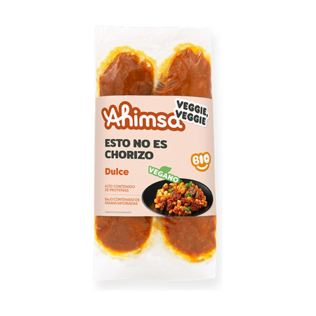 Chorizo dulce vegano BIO ld ahimsa 230g